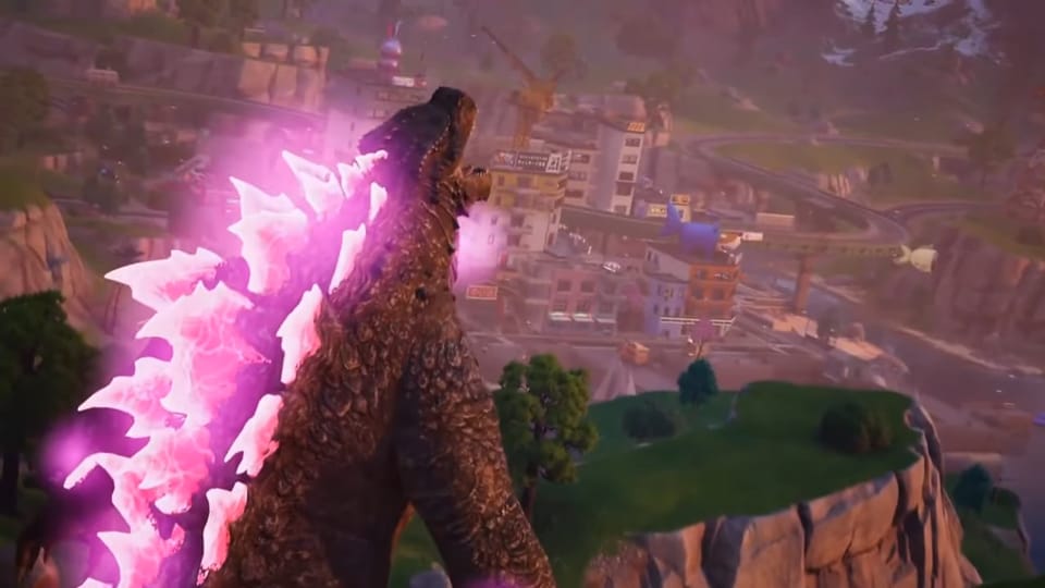 Godzilla será destaque no Capítulo 6 de Fortnite