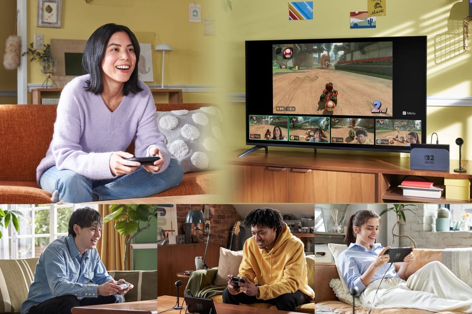 GameChat do Switch 2 terá legendas e conversão de texto em voz para ampliar acessibilidade